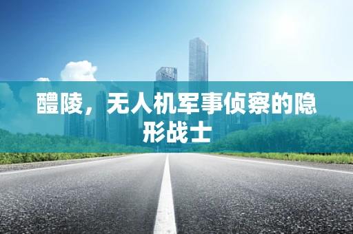 醴陵，无人机军事侦察的隐形战士