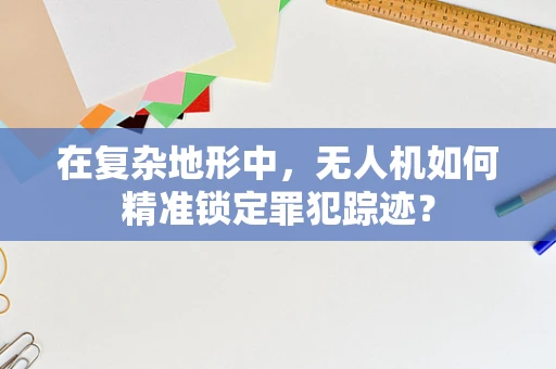 在复杂地形中，无人机如何精准锁定罪犯踪迹？