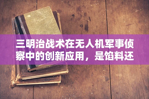 三明治战术在无人机军事侦察中的创新应用，是馅料还是战略优势？
