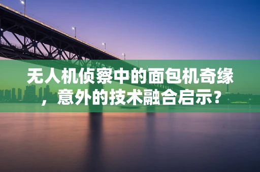 无人机侦察中的面包机奇缘，意外的技术融合启示？