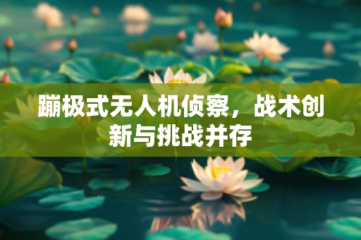 蹦极式无人机侦察，战术创新与挑战并存