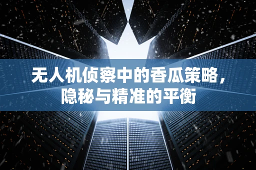 无人机侦察中的香瓜策略，隐秘与精准的平衡