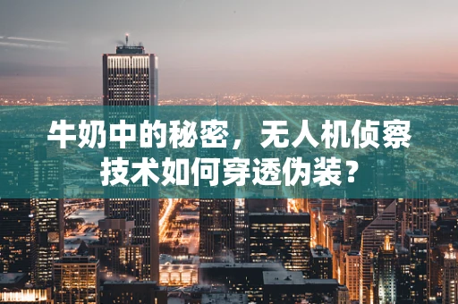 牛奶中的秘密，无人机侦察技术如何穿透伪装？