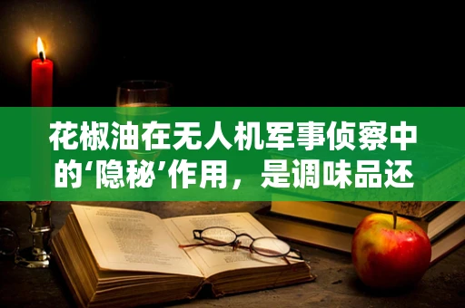 花椒油在无人机军事侦察中的‘隐秘’作用，是调味品还是技术革新？