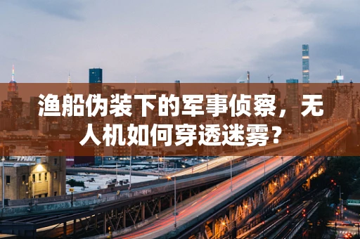 渔船伪装下的军事侦察，无人机如何穿透迷雾？