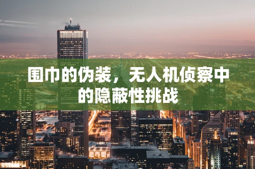 围巾的伪装，无人机侦察中的隐蔽性挑战