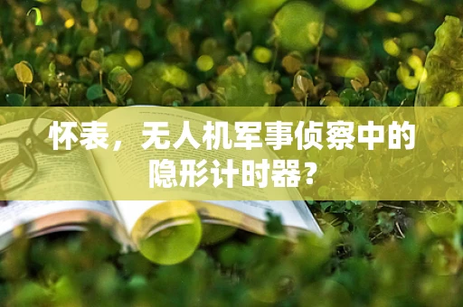 怀表，无人机军事侦察中的隐形计时器？