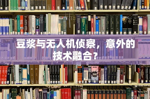 豆浆与无人机侦察，意外的技术融合？