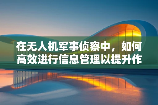 在无人机军事侦察中，如何高效进行信息管理以提升作战效能？