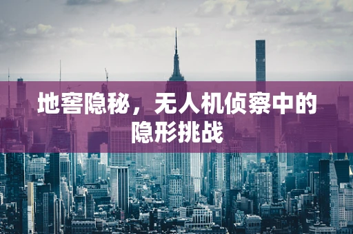 地窖隐秘，无人机侦察中的隐形挑战