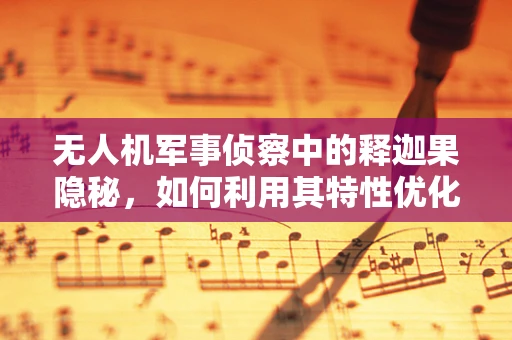 无人机军事侦察中的释迦果隐秘，如何利用其特性优化飞行路径？