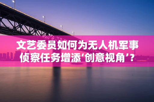 文艺委员如何为无人机军事侦察任务增添‘创意视角’？