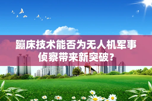 蹦床技术能否为无人机军事侦察带来新突破？