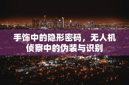 手饰中的隐形密码，无人机侦察中的伪装与识别