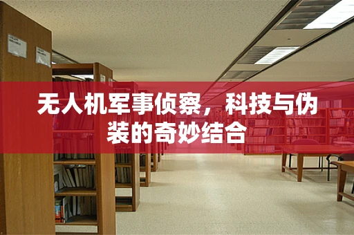 无人机军事侦察，科技与伪装的奇妙结合