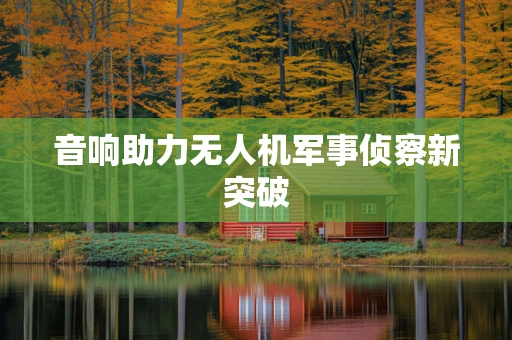 音响助力无人机军事侦察新突破