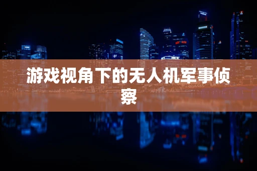 游戏视角下的无人机军事侦察