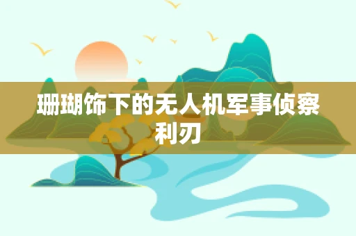 珊瑚饰下的无人机军事侦察利刃