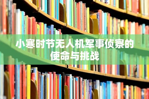 小寒时节无人机军事侦察的使命与挑战