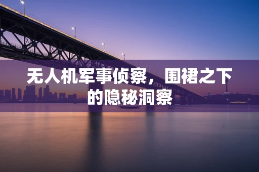 无人机军事侦察，围裙之下的隐秘洞察