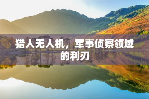 猎人无人机，军事侦察领域的利刃