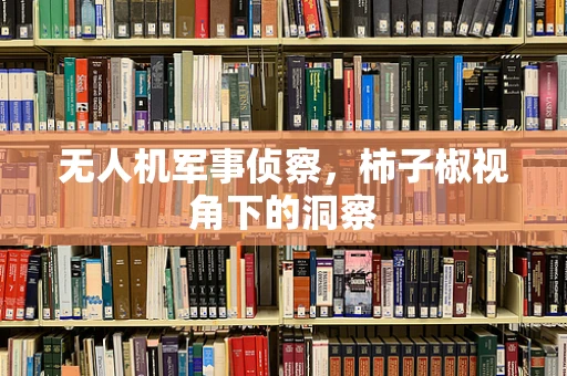 无人机军事侦察，柿子椒视角下的洞察