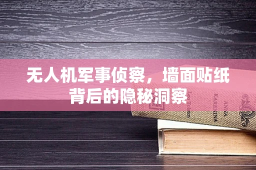 无人机军事侦察，墙面贴纸背后的隐秘洞察