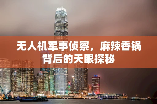无人机军事侦察，麻辣香锅背后的天眼探秘