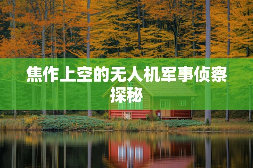 焦作上空的无人机军事侦察探秘