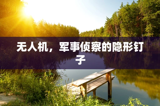 无人机，军事侦察的隐形钉子