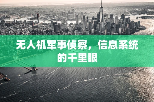 无人机军事侦察，信息系统的千里眼