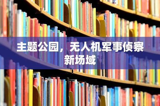 主题公园，无人机军事侦察新场域
