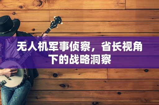 无人机军事侦察，省长视角下的战略洞察