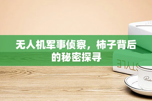 无人机军事侦察，柿子背后的秘密探寻