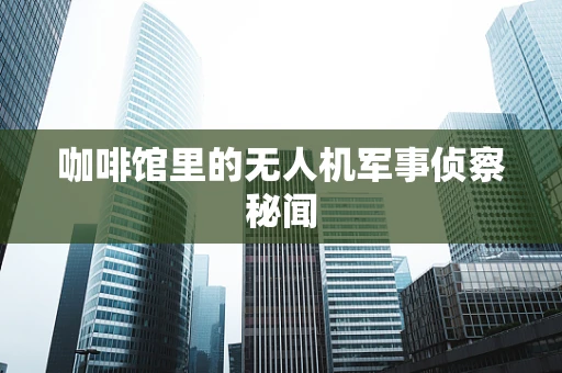 咖啡馆里的无人机军事侦察秘闻