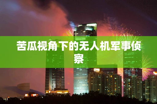 苦瓜视角下的无人机军事侦察