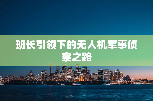 班长引领下的无人机军事侦察之路