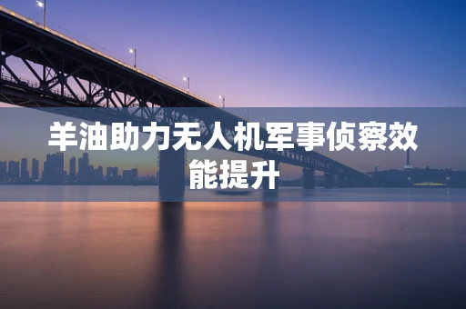 羊油助力无人机军事侦察效能提升