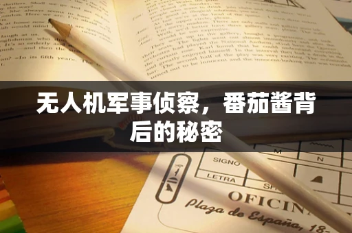 无人机军事侦察，番茄酱背后的秘密