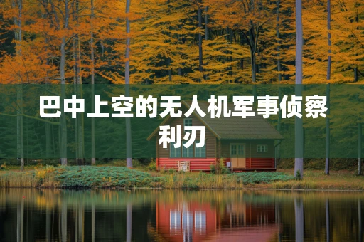 巴中上空的无人机军事侦察利刃