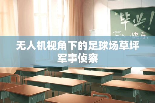 无人机视角下的足球场草坪军事侦察