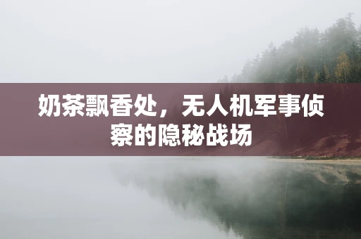 奶茶飘香处，无人机军事侦察的隐秘战场