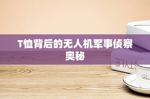T恤背后的无人机军事侦察奥秘