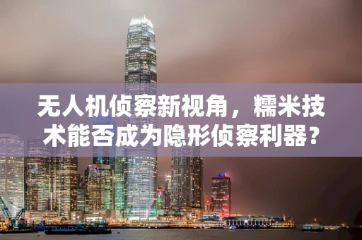 无人机侦察新视角，糯米技术能否成为隐形侦察利器？