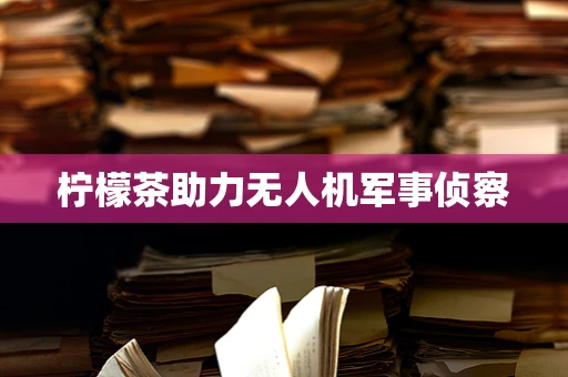 柠檬茶助力无人机军事侦察
