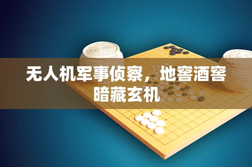 无人机军事侦察，地窖酒窖暗藏玄机