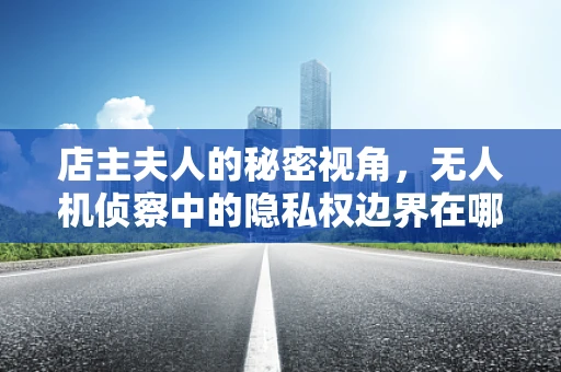 店主夫人的秘密视角，无人机侦察中的隐私权边界在哪里？