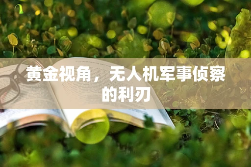黄金视角，无人机军事侦察的利刃