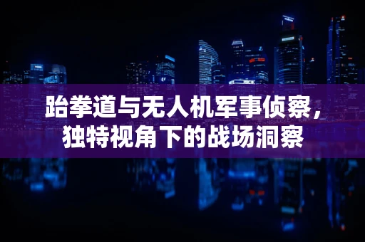 跆拳道与无人机军事侦察，独特视角下的战场洞察