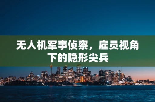 无人机军事侦察，雇员视角下的隐形尖兵